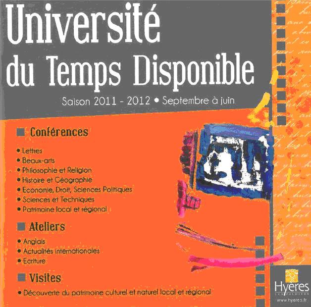 Université du temps disponible d’Hyères