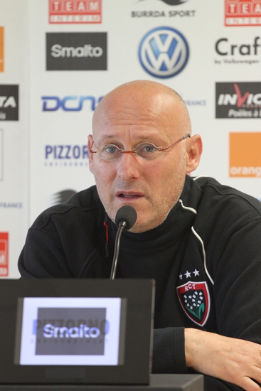 Bernard Laporte, l&rsquo;entraîneur du RCT : &lsquo;Nous ne sommes pas les favoris&rsquo;
