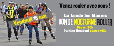 Ronde Roller Nocturne à La Londe