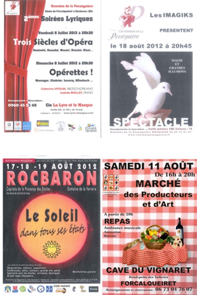 Festivités tout l&rsquo;été à Rocbaron