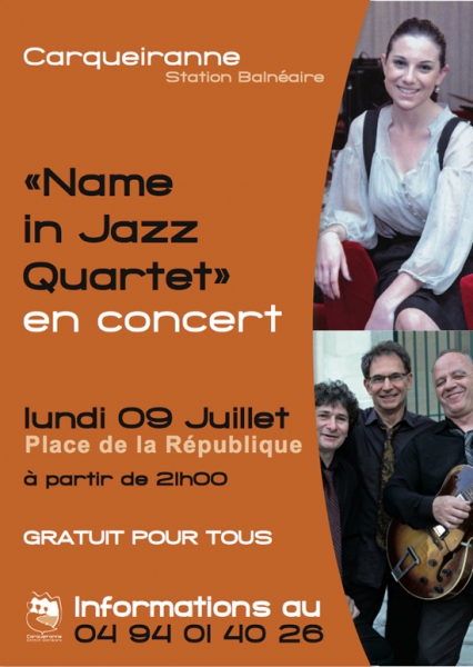 Name in Jazz Quartet à Carqueiranne