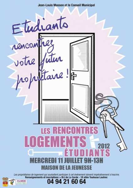 Les rencontres logements étudiants 2012 à La Garde