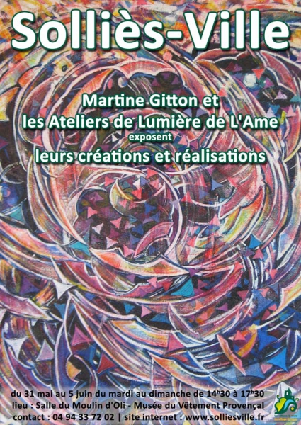 Exposition de Martine Gitton à Solliès-Ville