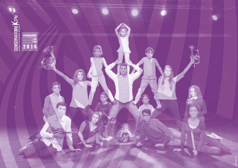 Programme du Conservatoire TPM pour mai et juin 2016
