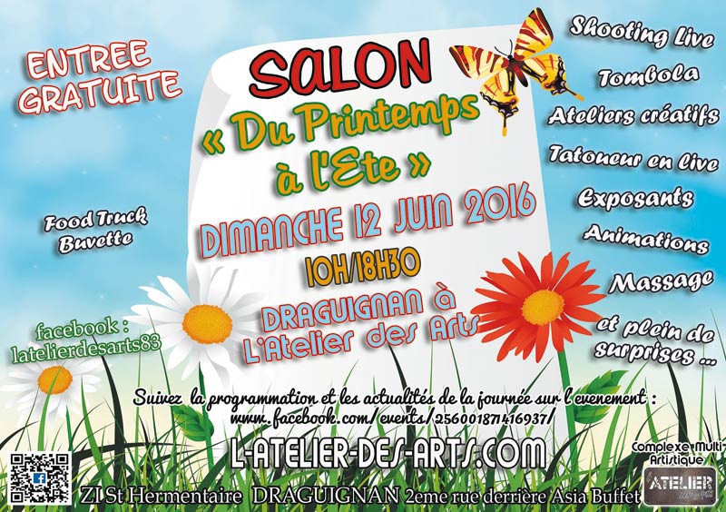 Salon &lsquo;Du printemps à l&rsquo;été&rsquo; à Draguignan