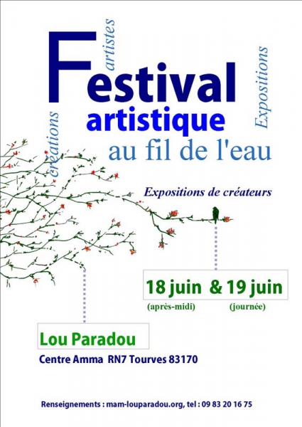 Festival artistique au fil de l’eau à Tourves