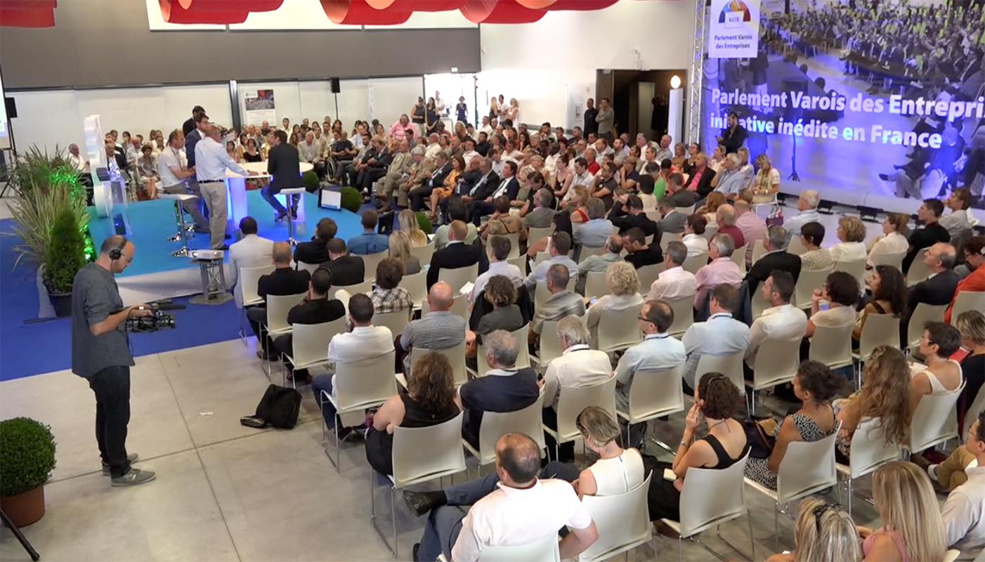 Assemblée plénière du Parlement Varois des Entreprises le 7 juillet