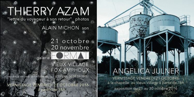 Double expo Thierry Azam et Angelica Julner à Fox-Amphoux
