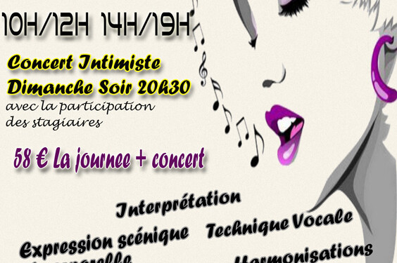 La voix dans tous ses états à l'Atelier des Arts de Draguignan