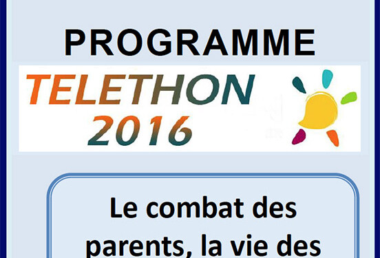 Téléthon 2016 à Olliouels