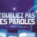 N’oubliez pas les paroles à Toulon !