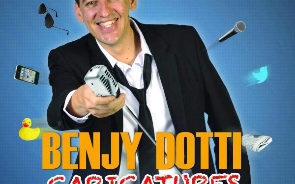 Fantaisie Prod , Faux en Rire et le Théâtre le Colbert présentent Benjy Dotti