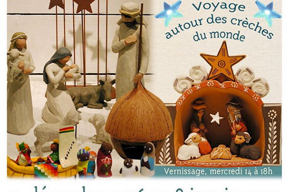 Le Garage à Ramatuelle présente Un monde de crèches