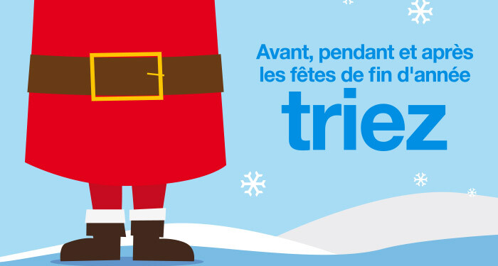 SITTOMAT Les fêtes de fin d’année : une période pour bien trier ses déchets