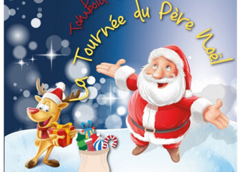 Tournée du Père Noël à Ramatuelle