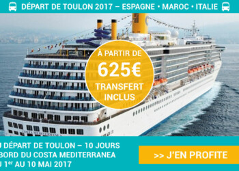 Croisière COSTA MEDITERRANEA