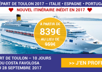 Croisière à Lisbonne COSTA FAVOLOSA