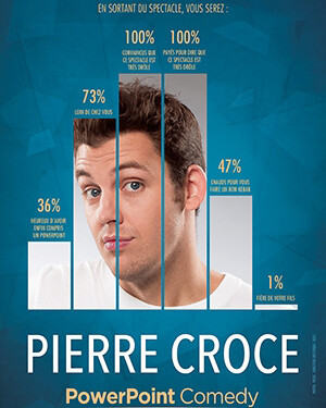 Pierre Croce PowerPoint Comedy au Palais Neptune de Toulon