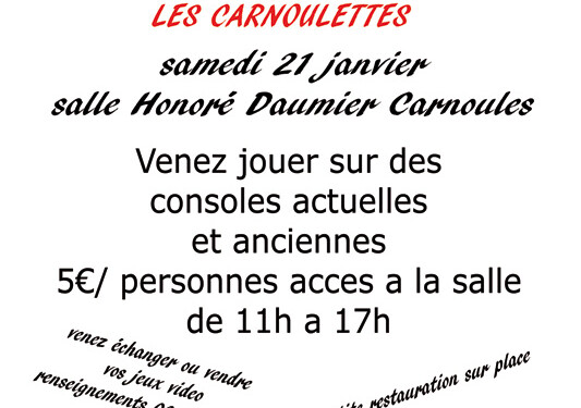 Videogame party à Carnoules