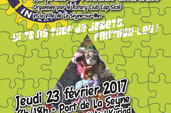 8ème pyramide de jouets à la Seyne