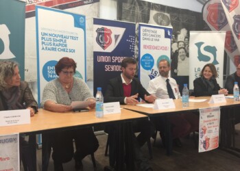 Mars bleu à La Seyne