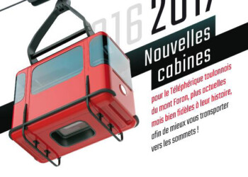 Nouvelles cabines pour le Téléphérique de Toulon