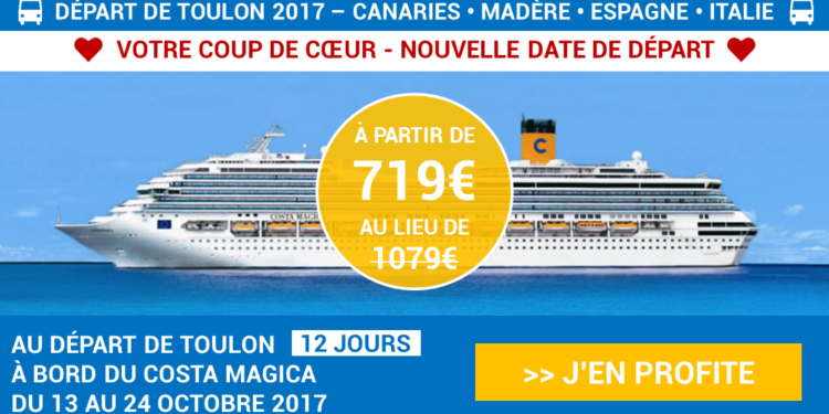 Les îles Canaries en croisière au départ de TOULON