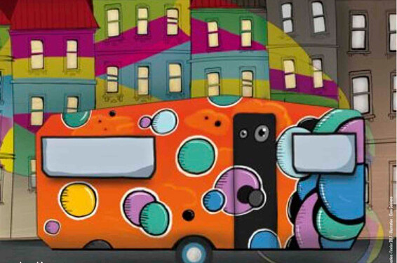 La petite caravane de l'art à St Maximin