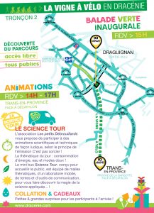 La Vigne à Vélo, balade verte en Dracénie