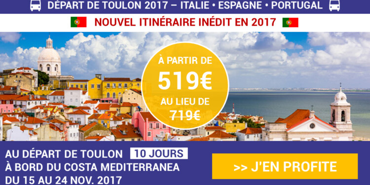Croisière entre Espagne et Lisbonne