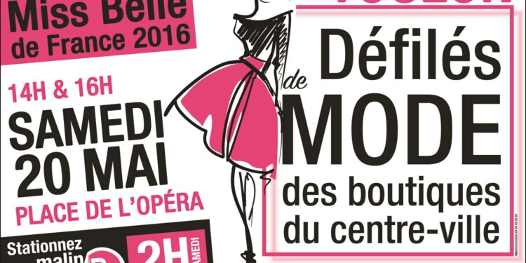 Défilé de mode des boutiques du centre-ville de Toulon