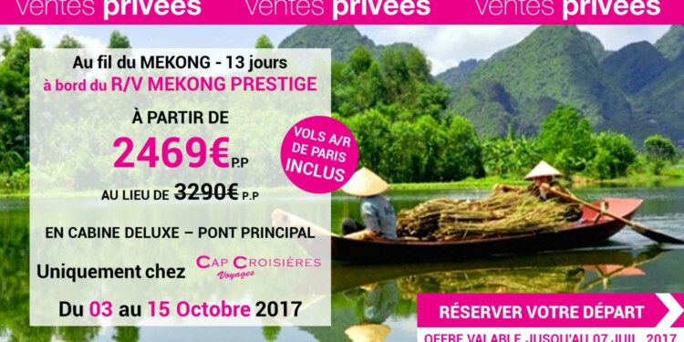 Croisière au fil du Mékong