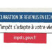 Avis des impôts 2016 déclaration en ligne