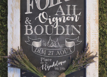 Foire Ail, Oignon et Boudin à la Garde