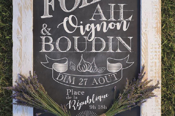 Foire Ail, Oignon et Boudin à la Garde