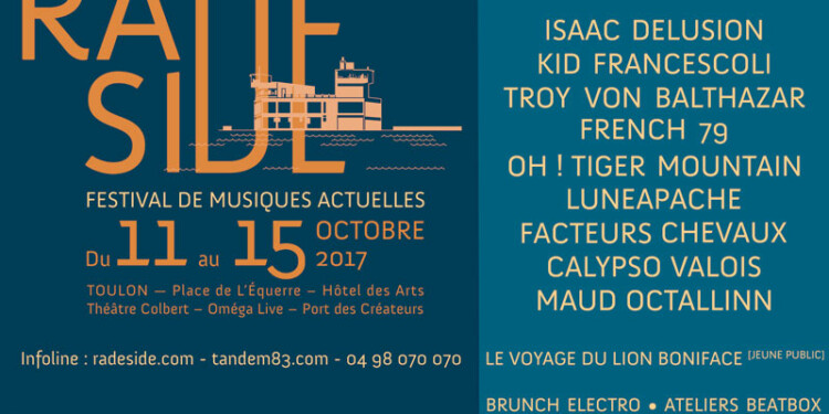 Festival de musiques actuelles Rade Side à Toulon