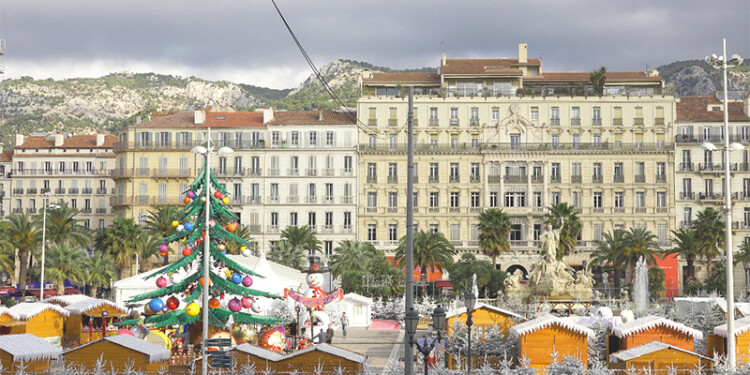 Le village de Noël de la ville de Toulon