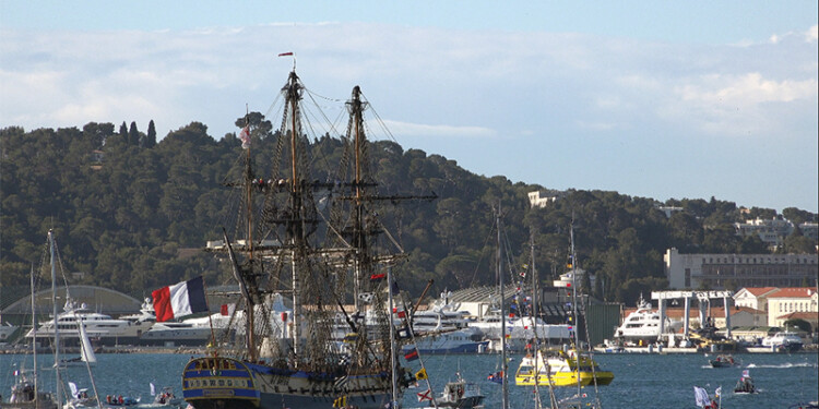 L'Hermione à Toulon