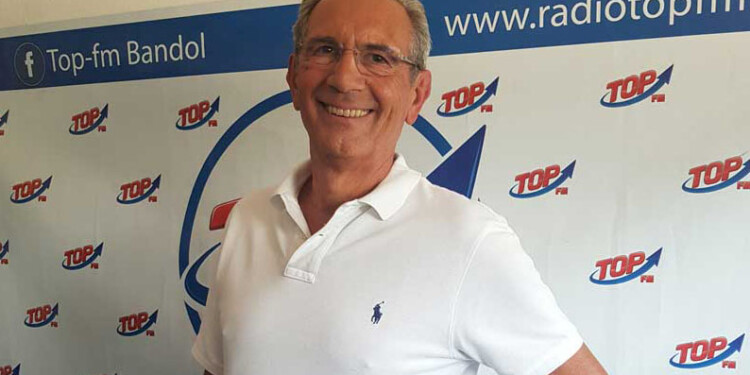 INFO 83 et radio Top FM reçoivent Jean Marie Schneider pour Bandol polar connection, 3ème édition. INFO83 Top le mag, radio Top FM