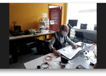 Visite du Fablab toulonnais, « I-Lab », de l&rsquo;Isen, fabrique gratuitement des centaines de masque de protection