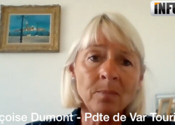« il faut se serrer les coudes,….je voudrais zéro faillite de nos professionnels Varois » déclare Françoise Dumont la Présidente de Var tourisme