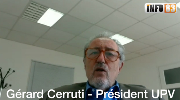 Pour Gérard Cerruti, Président de L’union Patronale du Var, le message est clair : « Ne perdez surtout pas espoir »