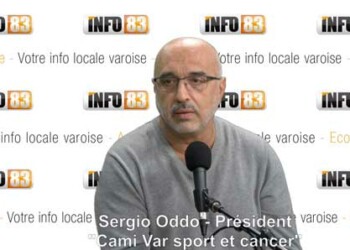 Sport & Cancer, rencontre avec l&rsquo;association CAMI Var et son Président Sergio Oddo.