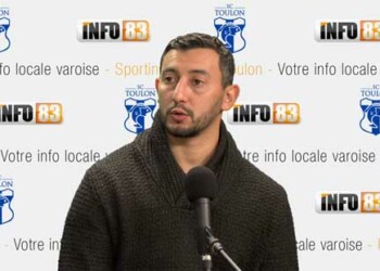 Karim Masmoudi, co-entraîneur du Sporting Club toulon