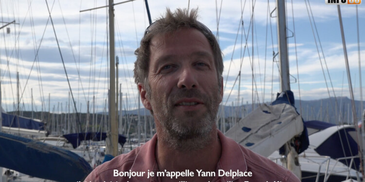 Le French Kiss, voilier de légende au port Pin-Rolland à La Seyne/mer