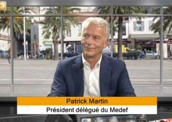 Patrick Martin, numéro 2 du Medef