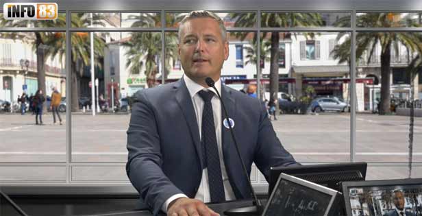 Basil Gertis, dirigeant de l'entreprise Yack et membre de la Chambre de Commerce et d’Industrie du Var