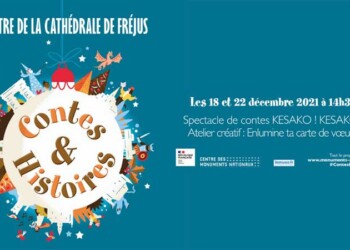 Exposition photo, conte et atelier au Cloître de la Cathédrale de Fréjus