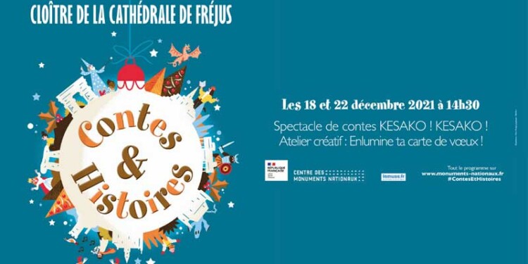 Exposition photo, conte et atelier au Cloître de la Cathédrale de Fréjus