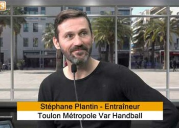Stéphane Plantin ex-international et entraîneur du Toulon Métropole Var Handball
